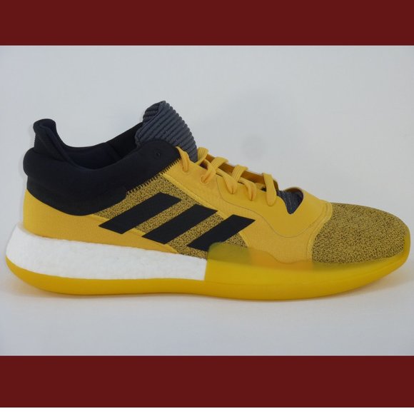 adidas marquee boost low yellow
